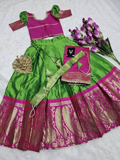 kids lehenga choli silk Kids clothing online wholesale